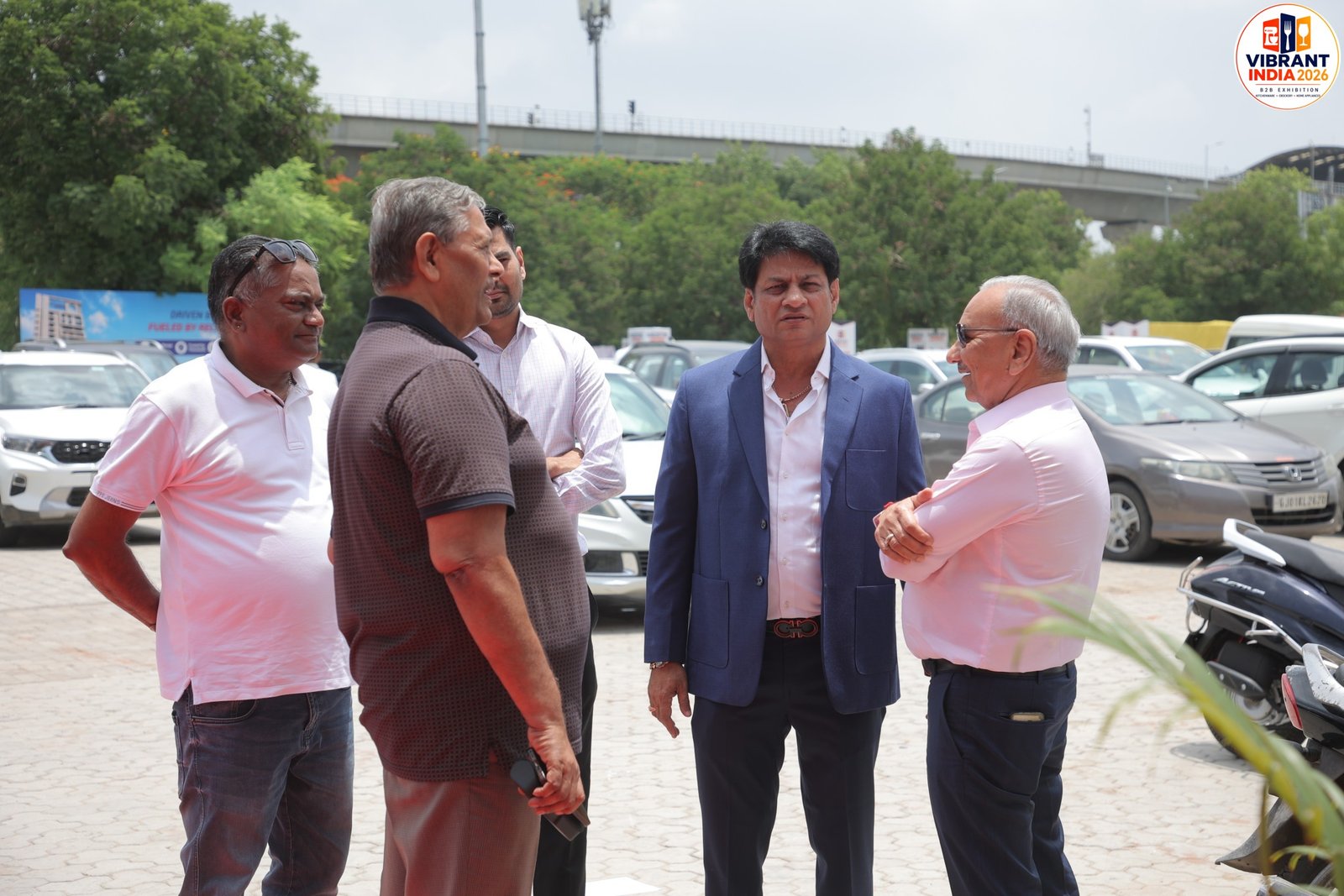 Chief guests arriving at Vibrant India Fair